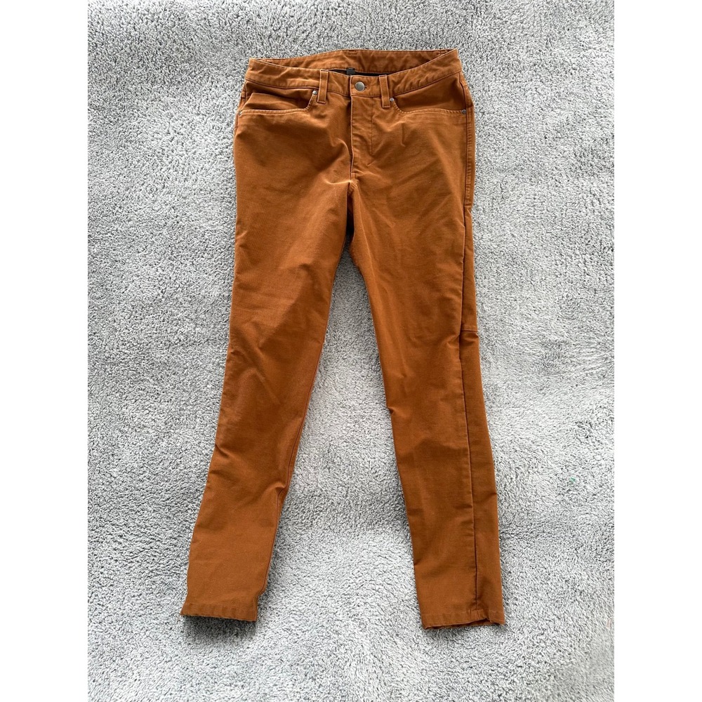 Lululemon 30 Mens Slim 5 pocket pant in brown straight